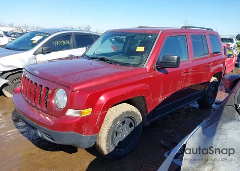 2016 Jeep Patriot Sport from USA, damaged, VIN 1C4NJPBBXGD601851